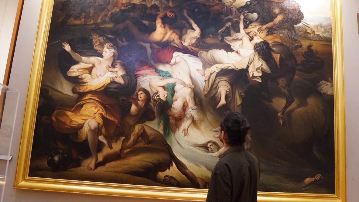 Large nineteenth-century history painting