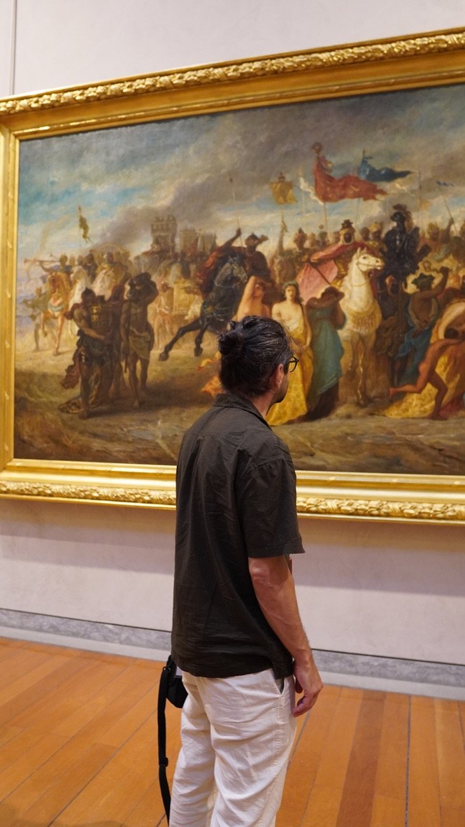 Nineteenth-century Orientalist battle scene